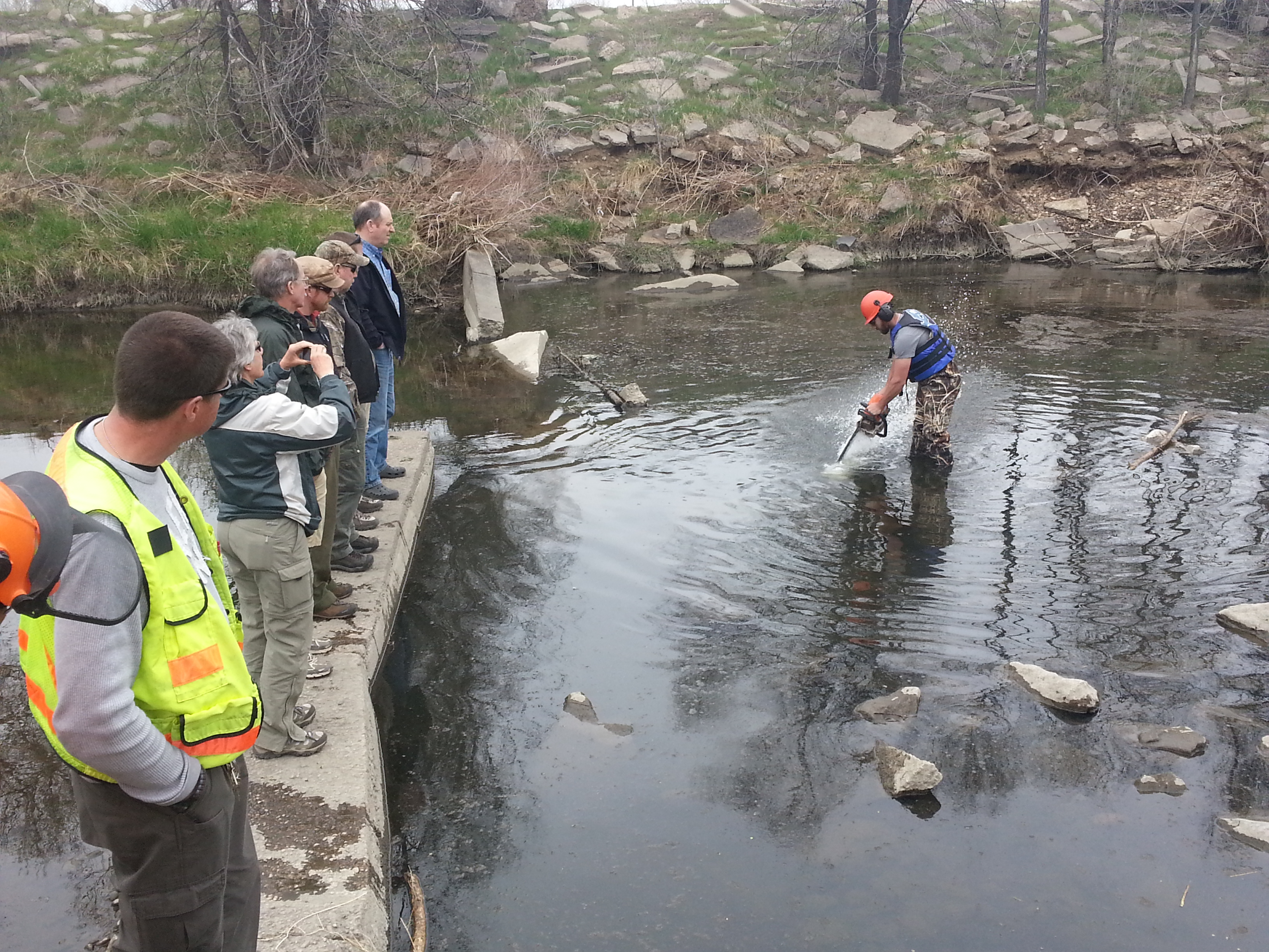 Chainsawing on Water