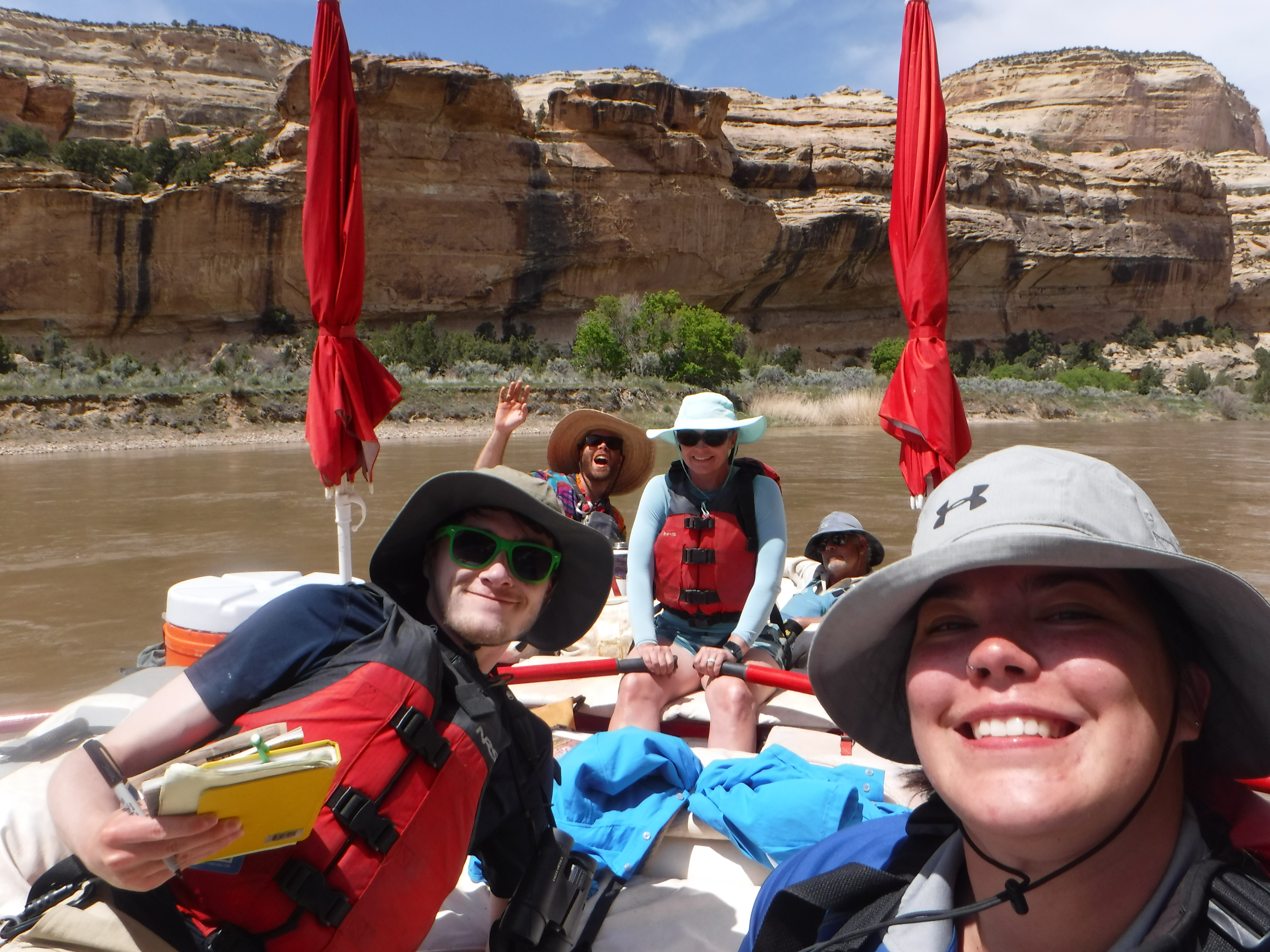 Students at UNCO were already participating in some river-based field work, and the certificate program will build upon those experiences with its interdisciplinary framework and focus on river careers. Photo by Sharon Bywater-Reyes.