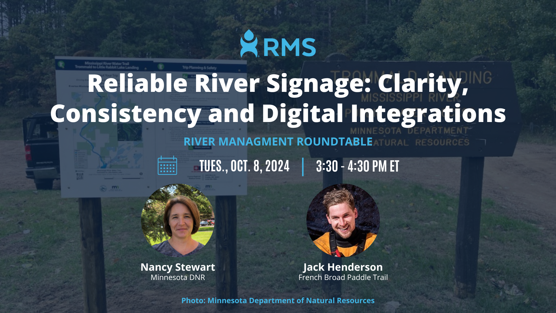 Reliable River Signage River Management Roundtable