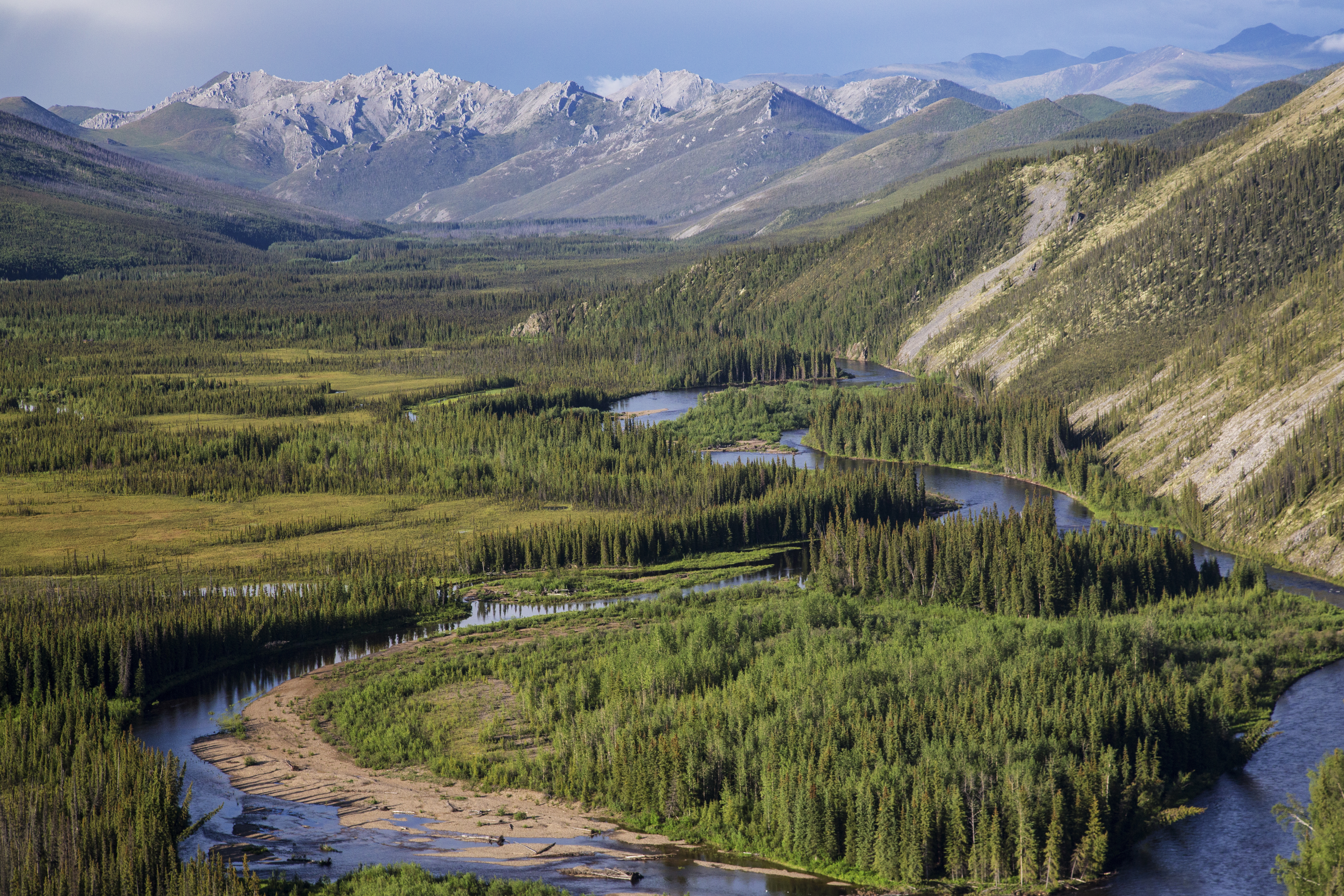 Beaver Creek in Alaska. Photo by Bob Wick. 