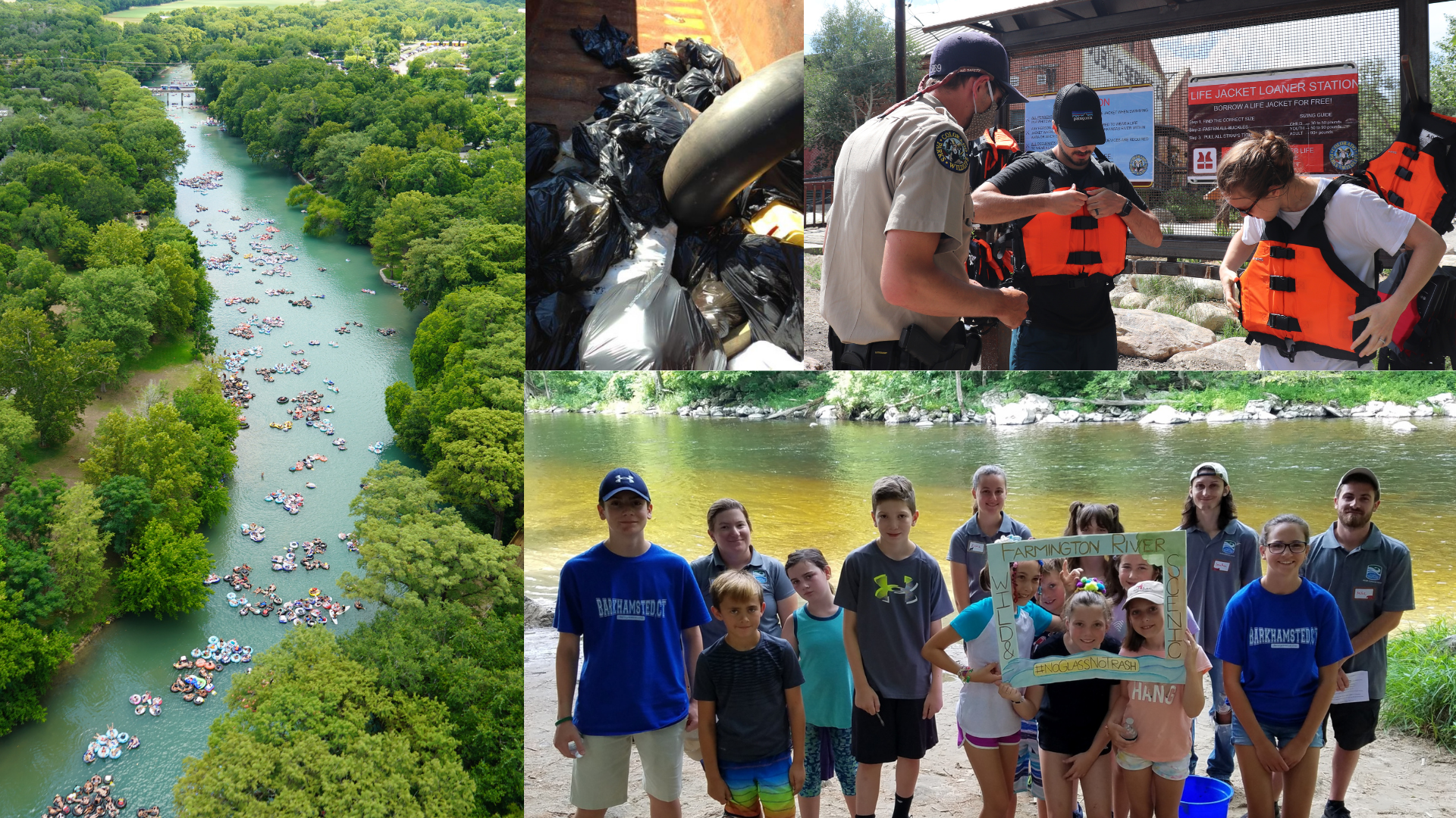 Photos by WORD of Comal County, FERC River Stewards, Arkansas Headwaters Recreation Area